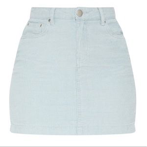 PrettyLittleThing - Dusty Blue Cord Skirt
